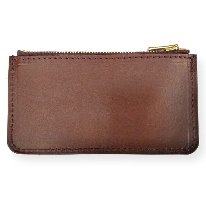 VSC-722Z LEATHER NAVAL ZIP POCKET WALLET