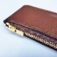 VSC-722Z LEATHER NAVAL ZIP POCKET WALLET