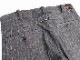 MFSC"MADE IN USA"NOS BROWN STRIPE HBT CONTINENTAL TROUSERS