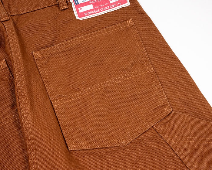 SUPER BIG CAT Work Pants Brown Duck