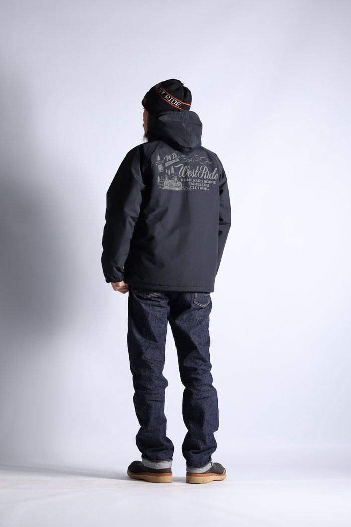 CYCLE FUR WINDBREAKER HOODIE