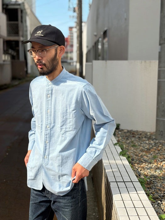 BAND COLLAR SHIRTS