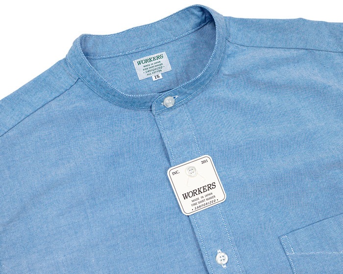 BAND COLLAR SHIRTS