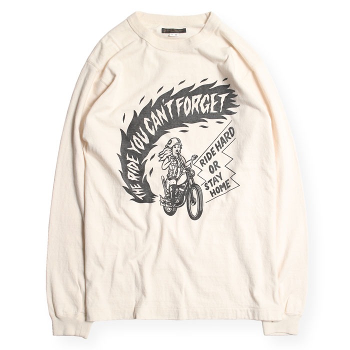 VINTAGE PRINT LONG TEE.26-04