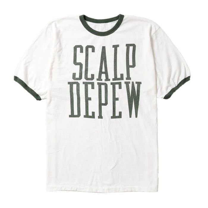 LOT.34006-02 RINGER TEE "SCALP DEPEW"
