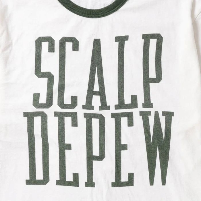 LOT.34006-02 RINGER TEE "SCALP DEPEW"