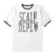 LOT.34006-02 RINGER TEE "SCALP DEPEW"
