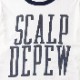 LOT.34006-02 RINGER TEE "SCALP DEPEW"