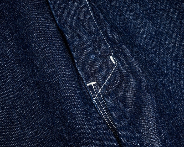 SUPER BIG CAT Work Pants 10oz Indigo Denim