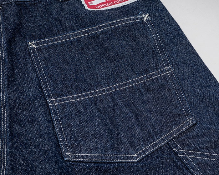 SUPER BIG CAT Work Pants 10oz Indigo Denim