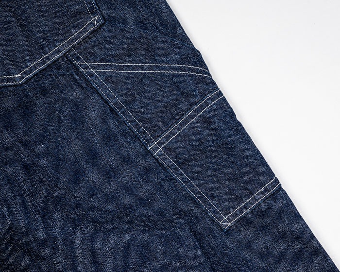 SUPER BIG CAT Work Pants 10oz Indigo Denim