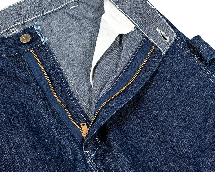 SUPER BIG CAT Work Pants 10oz Indigo Denim