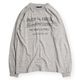 VINTAGE PRINT LONG TEE.26-03