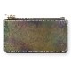 VSC-722ZP PRINT LEATHER ZIP MINI WALLET