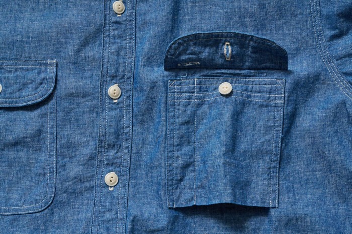 Lot 3048 BIG YANK TYPE CHAMBRAY SHIRTS