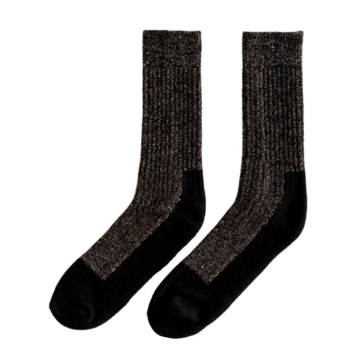 Deep Toe-Capped Crew / Black NO.97642