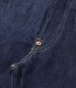 Lot No. SC49005 / SUGAR CANE Super Denim Collectibles #05 14.25oz. BLUE DENIM WAIST OVERALLS 1942 MODEL