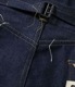Lot No. SC49005 / SUGAR CANE Super Denim Collectibles #05 14.25oz. BLUE DENIM WAIST OVERALLS 1942 MODEL