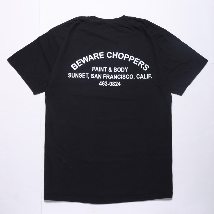 BEWARE CHOPPERS : BEWARE OF DOG! S/S TEE