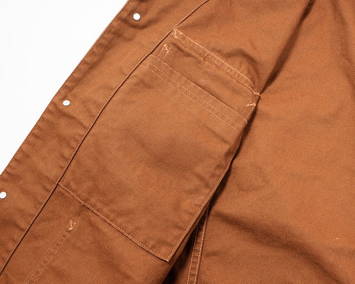 SUPER BIG CAT Railroad Jacket Brown Duck