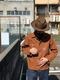 SUPER BIG CAT Railroad Jacket Brown Duck