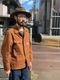 SUPER BIG CAT Railroad Jacket Brown Duck