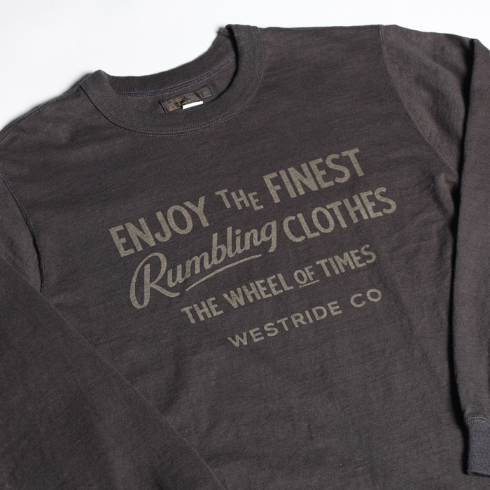 VINTAGE PRINT LONG TEE.26-03