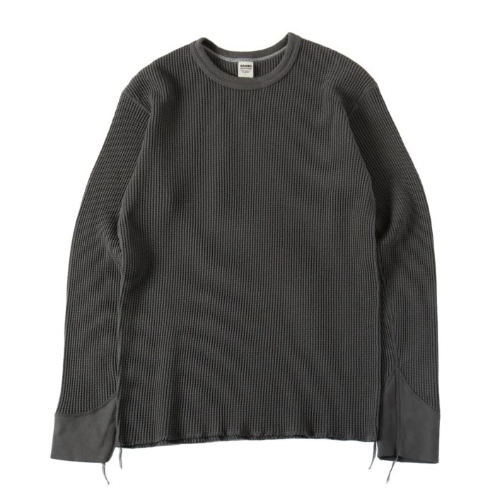 HEAVY THERMAL THUGH NECK LONG SLEEVE T-SHIRTS