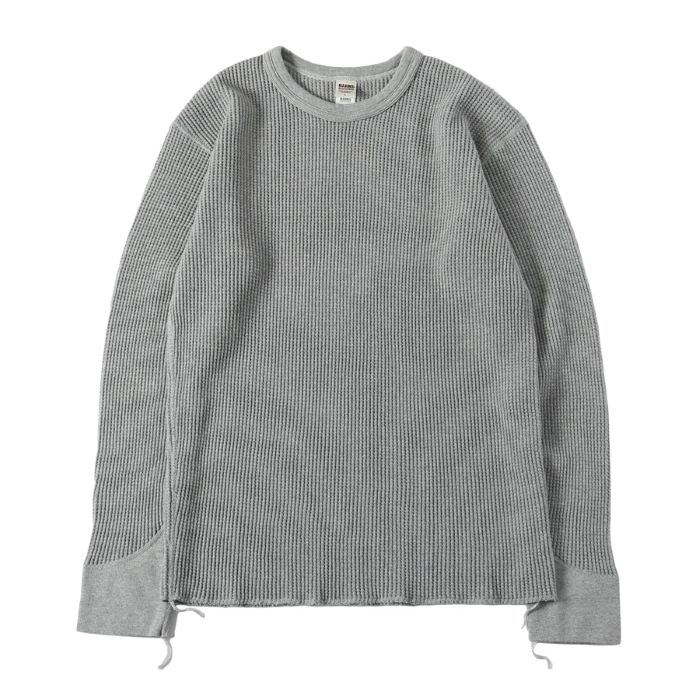 HEAVY THERMAL THUGH NECK LONG SLEEVE T-SHIRTS