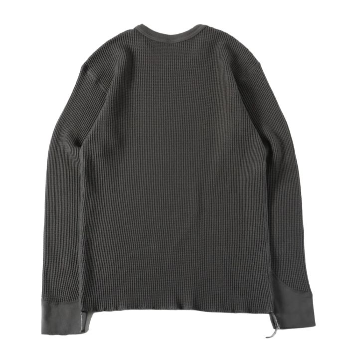 HEAVY THERMAL THUGH NECK LONG SLEEVE T-SHIRTS
