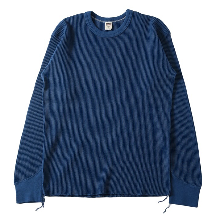 HEAVY THERMAL THUGH NECK LONG SLEEVE T-SHIRTS