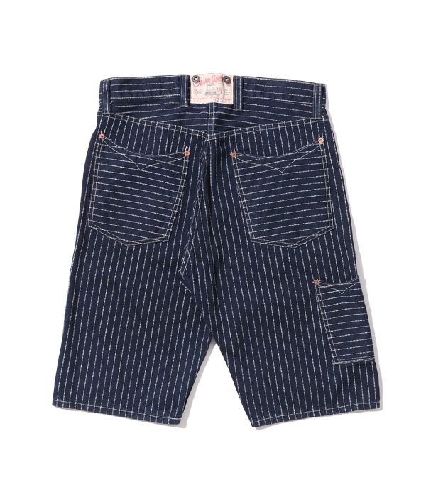 Lot No. SC51443 / FICTION ROMANCE 9oz. WABASH STRIPE ZIP FLY SHORTS