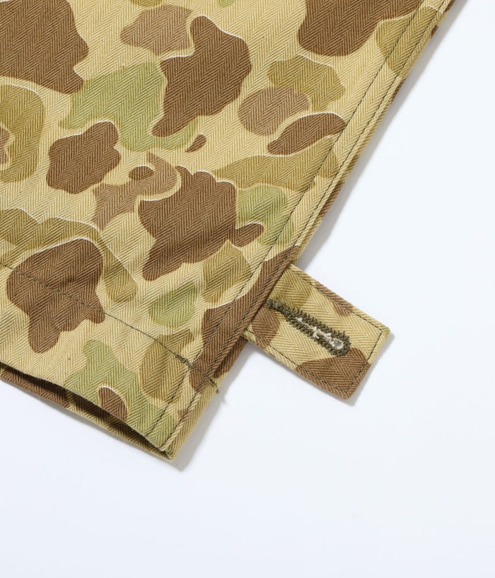 Lot No. BR42585 / TROUSERS, HERRINGBONE TWILL, CAMOUFLAGE