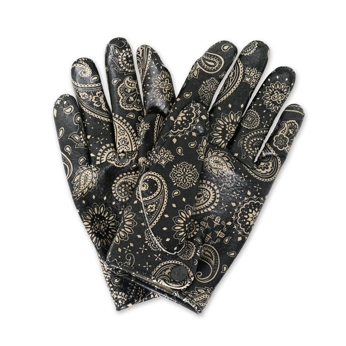 LAMP GLOVES -UTILITY GLOVE MID-PAISLEY BLACK