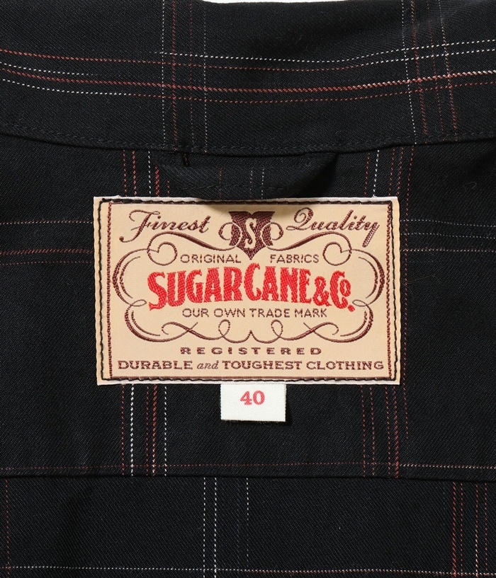 Lot No. SC15842 / RAYON COTTON GABARDINE CHECK SPORTS JACKET