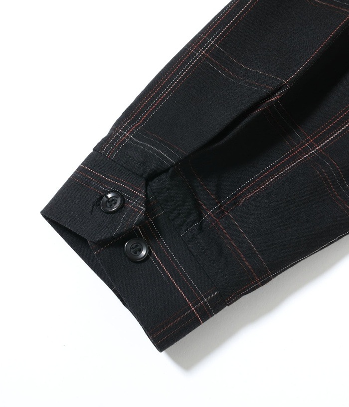 Lot No. SC15842 / RAYON COTTON GABARDINE CHECK SPORTS JACKET