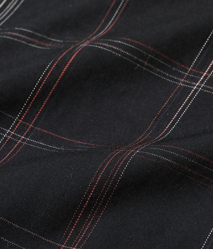 Lot No. SC15842 / RAYON COTTON GABARDINE CHECK SPORTS JACKET