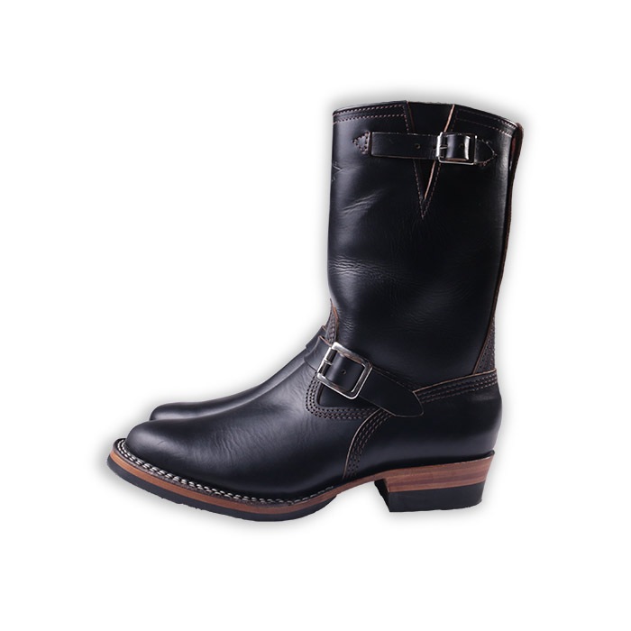 MISTER LOU 7600 -Black Horsehide-
