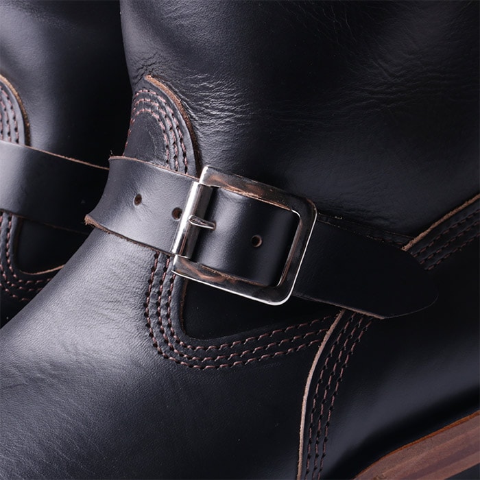 MISTER LOU 7600 -Black Horsehide-