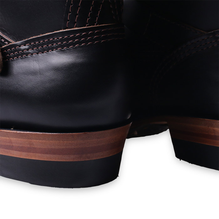 MISTER LOU 7600 -Black Horsehide-