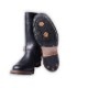 MISTER LOU 7600 -Black Horsehide-