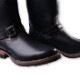 MISTER LOU 7600 -Black Horsehide-