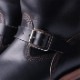 MISTER LOU 7600 -Black Horsehide-