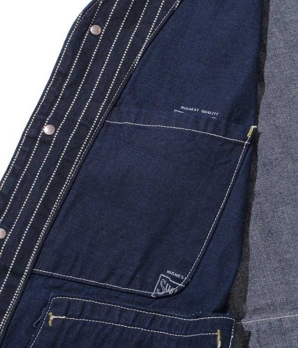 Lot No. SC12654 / 9oz. WABASH STRIPE WORK VEST
