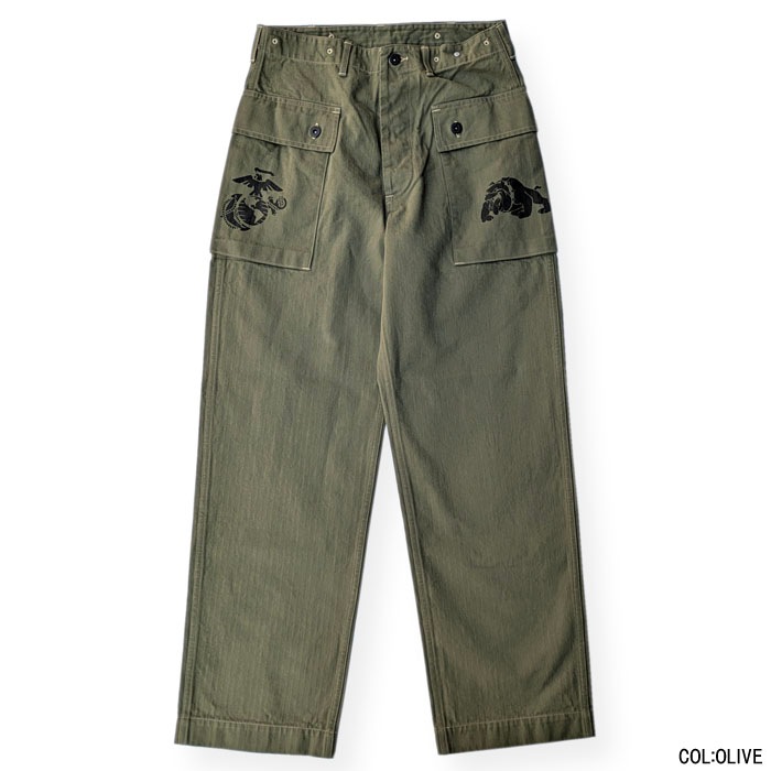 TRENCH DIGGER(USMC P-44 HBT UTILITY TROUSERS) Custom