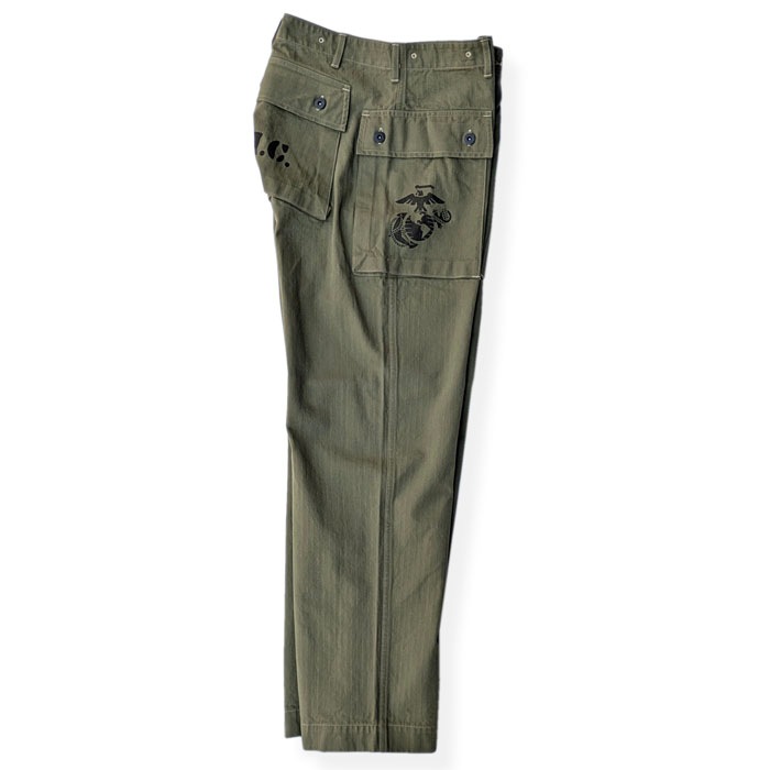TRENCH DIGGER(USMC P-44 HBT UTILITY TROUSERS) Custom
