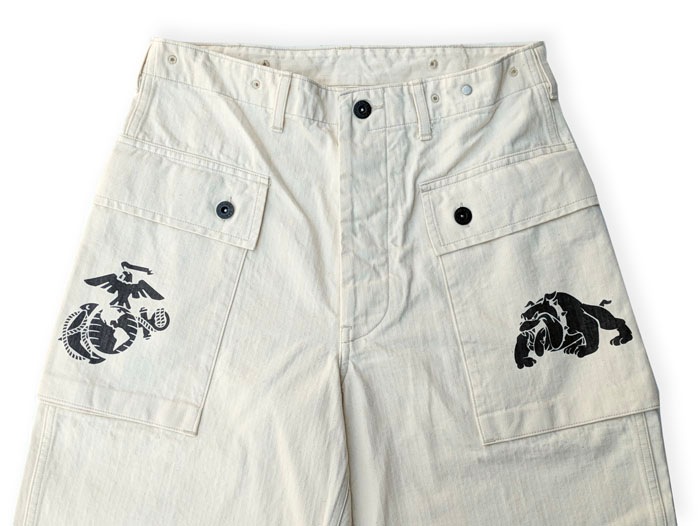 TRENCH DIGGER(USMC P-44 HBT UTILITY TROUSERS) Custom