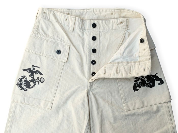 TRENCH DIGGER(USMC P-44 HBT UTILITY TROUSERS) Custom