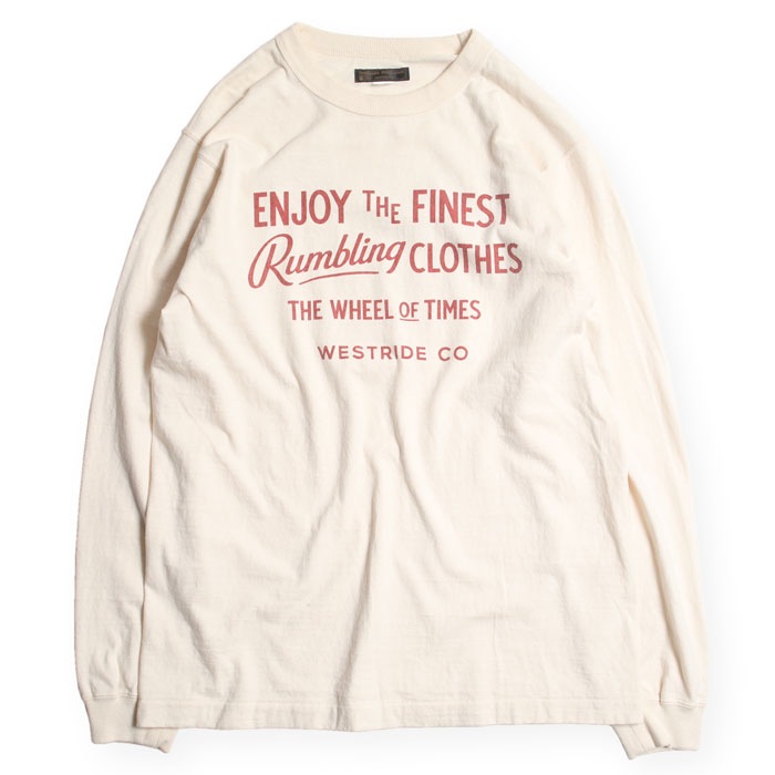 VINTAGE PRINT LONG TEE.26-03