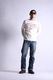 VINTAGE PRINT LONG TEE.26-03